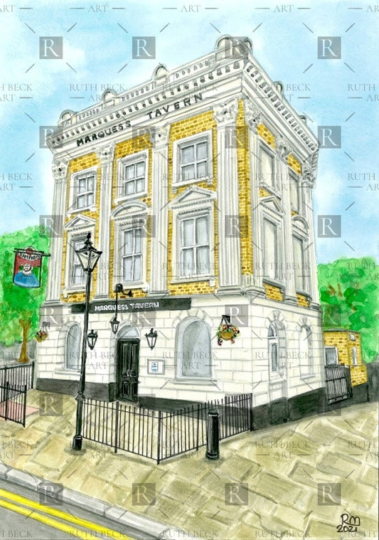 MARQUESS TAVERN PUB - PRINT