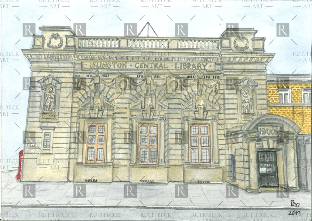 ISLINGTON CENTRAL LIBRARY - PRINT